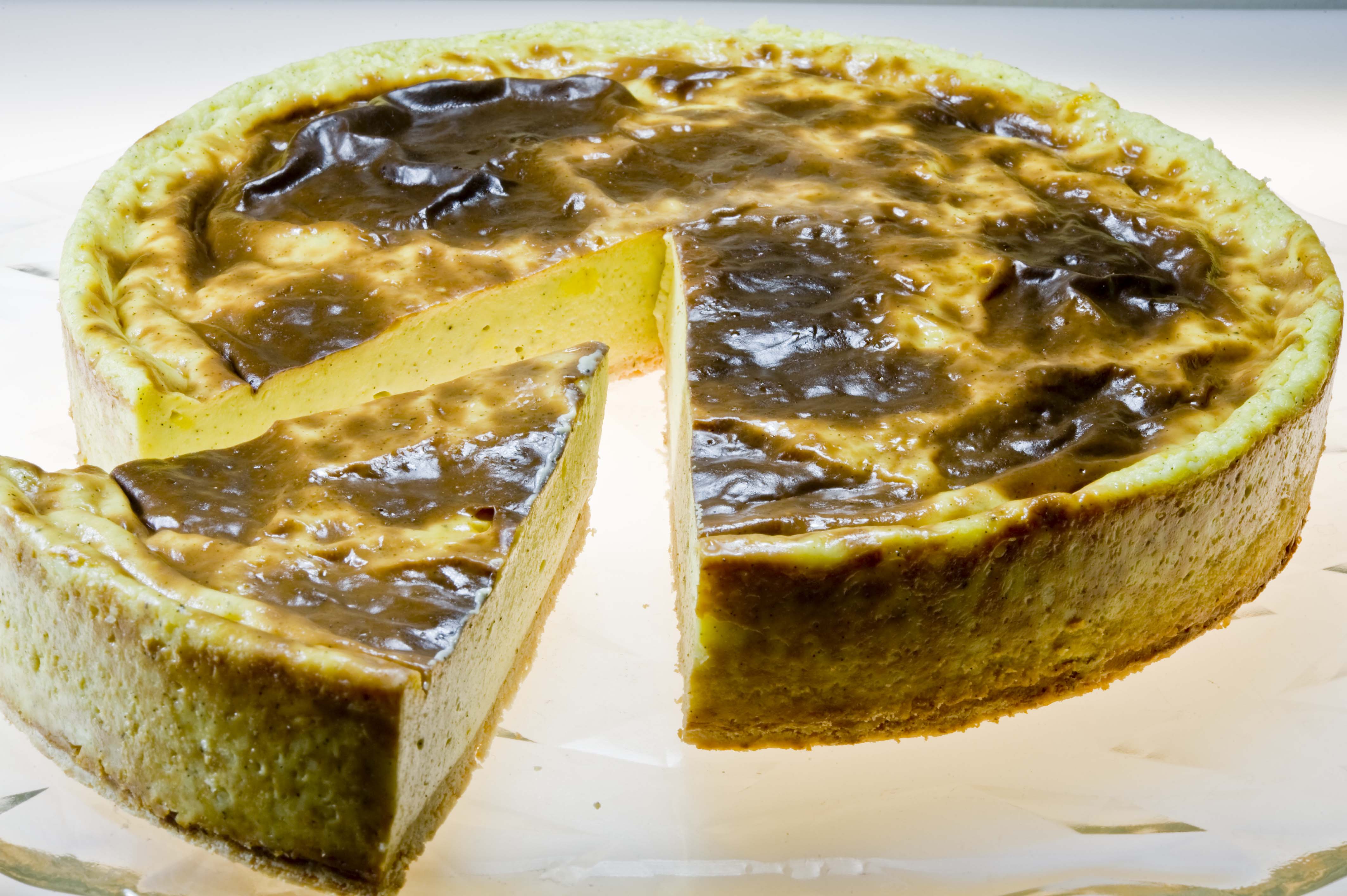 Flan pâtissier au safran