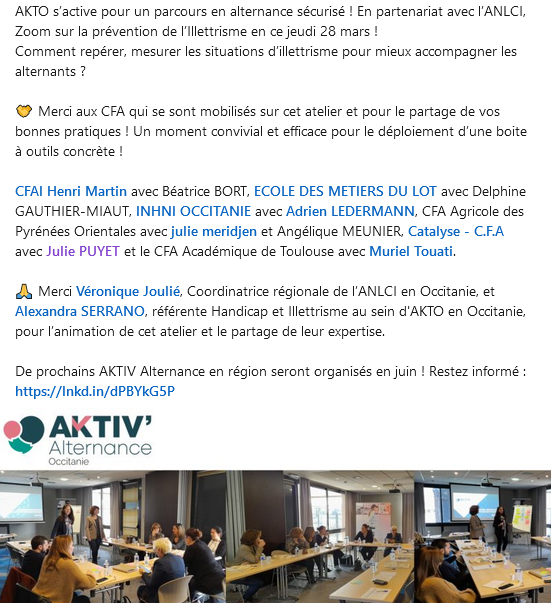 AKTO s'active pour un parcours en alternance sécurisé 