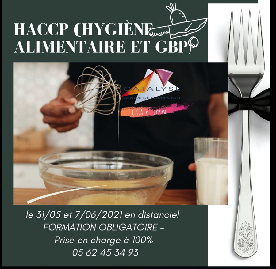 Formation HACCP (hygiène alimentaire et G.B.P)