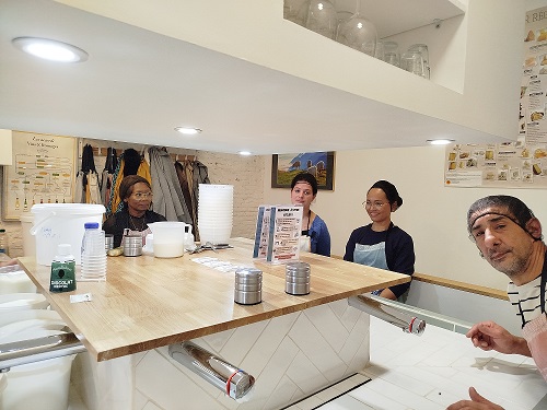 Groupe de stagiaires TFP Commis de Cuisine