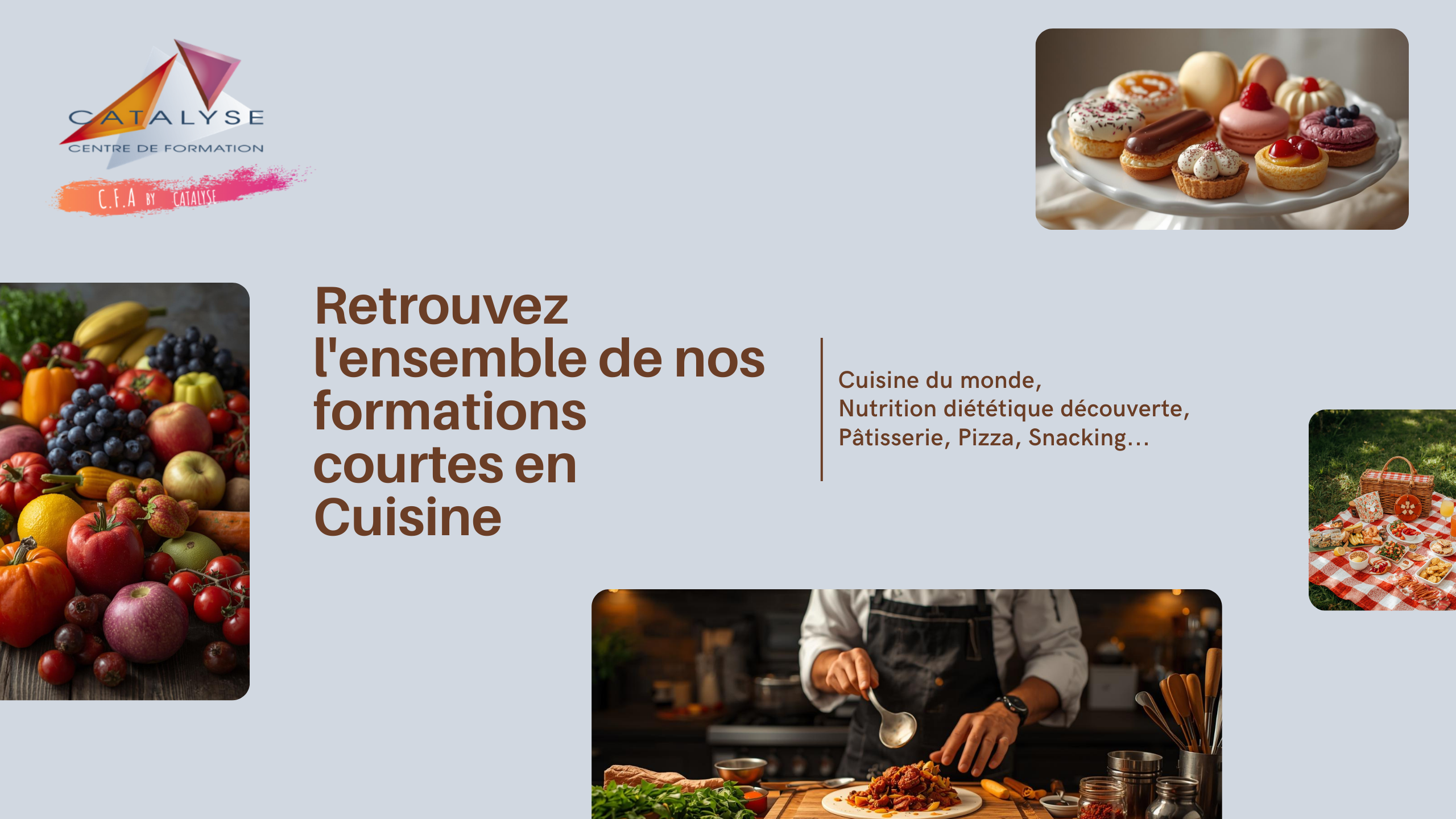 FORMATIONS EN CUISINE