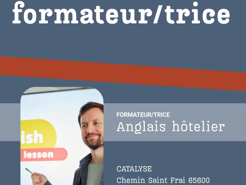 Recherche Formateur/trice Anglais 