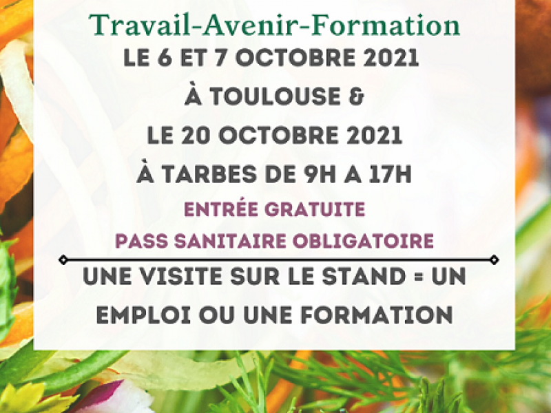 CATALYSE CFA au T.A.F le salon Travail-Avenir-Formation