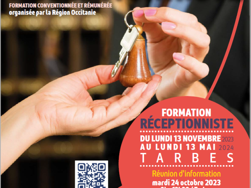 Formation CQP RÉCEPTIONNISTE