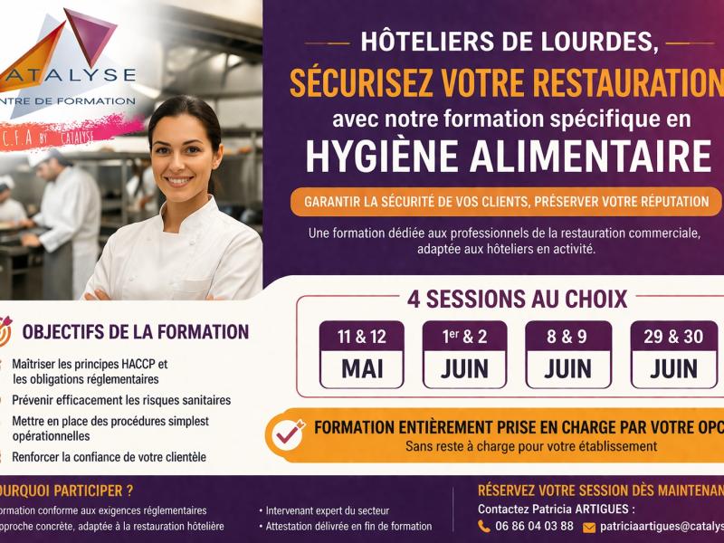 Plusieurs sessions disponibles